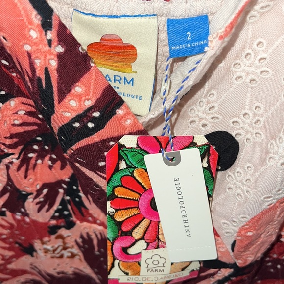 Farm Rio x Anthropologie Riviera Eyelet Maxi Dress - Picture 4 of 14